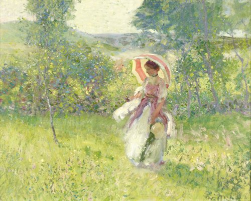 suonko:Richard E. Miller - The ParasolArthur Hacker - Lost Parasol