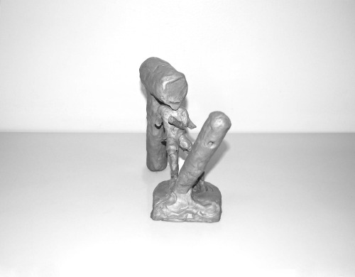 streetsick:  Clay Sculpture by George Valdez