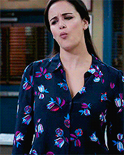 sergeant-santiago:Make me choose⇒  @brown-aces asked: Jake in plaid or Amy in floral prints