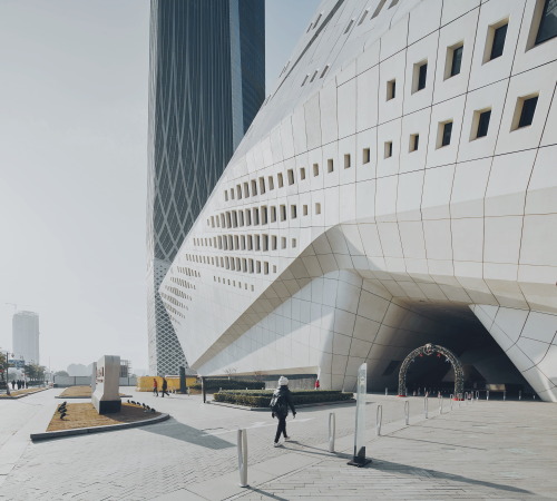 Nanjing International Youth Cultural Centre Zaha Hadid Architects