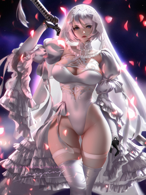 Bride 2B 小天狼星 www.pixiv.net/artworks/74222694