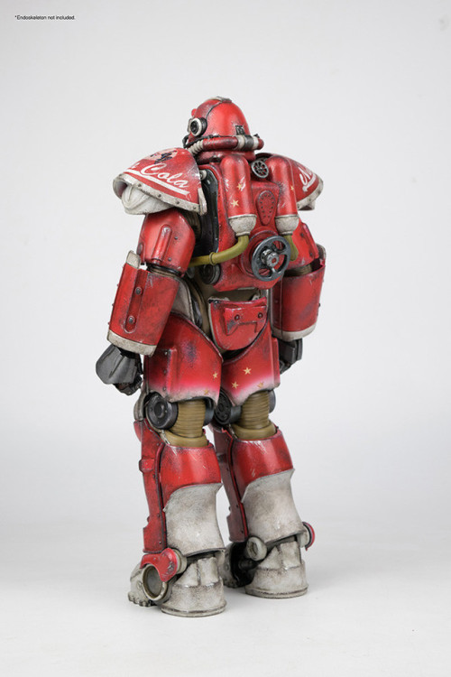 goodsmilecompanyunofficial: T-51 Power Armor - Nuka Cola Armor Pack from Fallout 4, by threezer