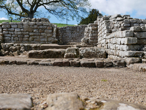 Roman Bath House Photo Set 1, Chesters Roman Fort, Hadrian’s Wall, Northumberland, 13.5.18.