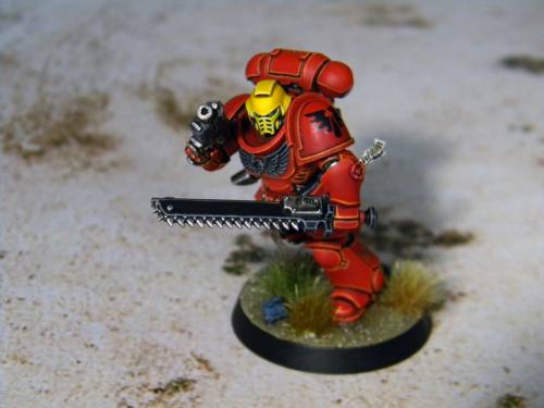 The third Blood Angels Assault Intercessor.