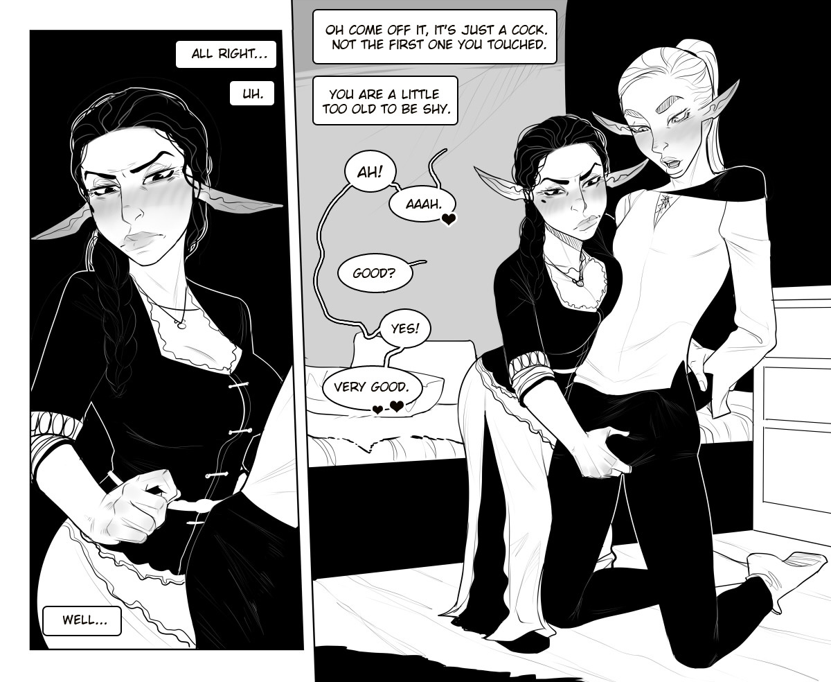 buttsmithy:  Aand there. First part of the sex scene.  patreon.com/InCaseArt   This