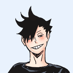 tovbio:  ↳ Kuroo + light blue requested by oh-my-oh  