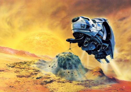 70sscifiart:  Chris Foss  Love Chris Foss art