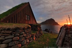 amazingiceland:  Sunset at Westfjords, Iceland Photo by  Iurie Belegurschi 