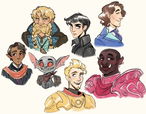 Compiled a bunch of headshot dooles for my current podcast binge. My go-to listening at work has shi