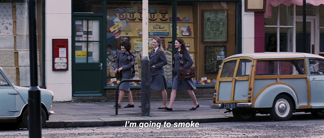 An Education (2009) dir. Lone Scherfig&ldquo;and I listen to Jacques Brel, and