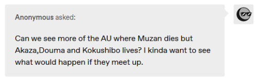 regrettably: Kokushibo did meet with Hakuji and Douma in his attempt to rebuild the Upper Moons. Hak