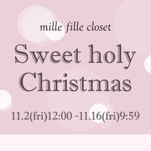 niccorii: Mille Fille Closet by Lodispotto | Autumn 2018