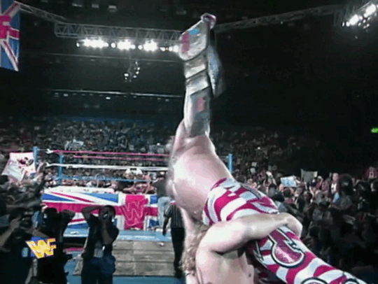 MachoBusta — Shawn Michaels, Triple H, and Chyna celebrate