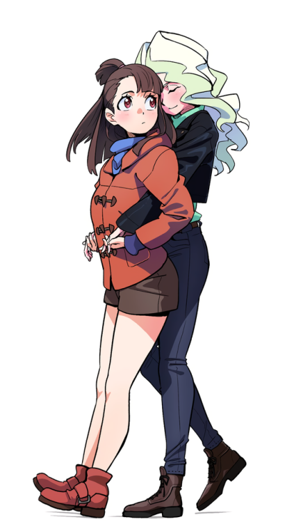 ✧･ﾟ: *✧ Casual Dianakko ✧ *:･ﾟ✧♡ Characters ♡ : Atsuko “Akko” Kagari ♥ Diana