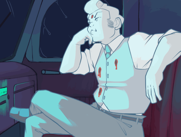 nedoiko: dieselbrain:  THE HITCHHIKER Earlier this month, I had an idea for a big