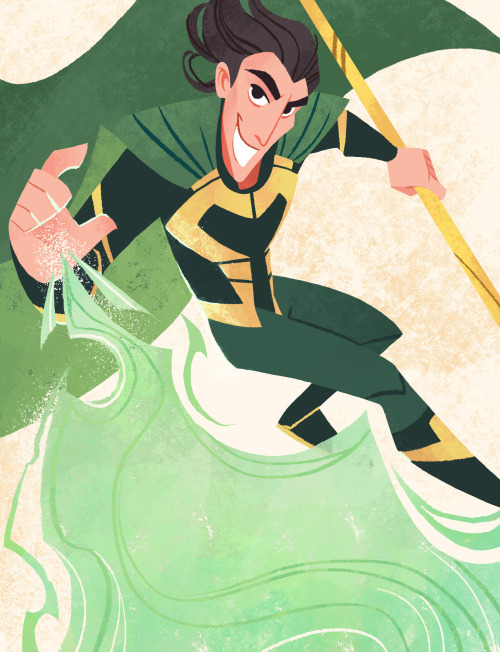 The Loki Little Golden Book is now out! I hope if you check it out you enjoy it as much as I enjoyed