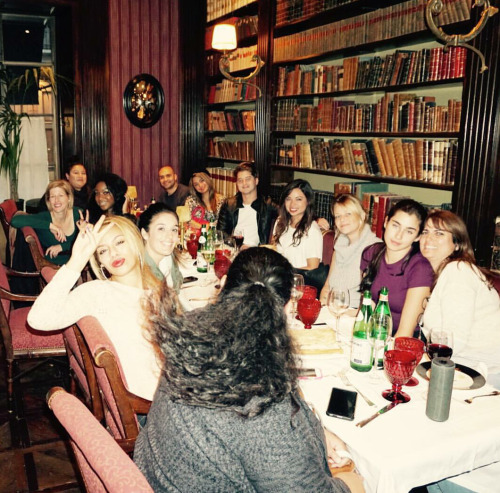 @clarissalunanyc had a beautiful time Celebrating your Birthday Italian style! #5HFamilyDinner We&he