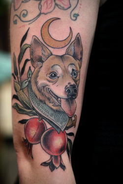 kirstenmakestattoos:  Ralf and Zoe, on two