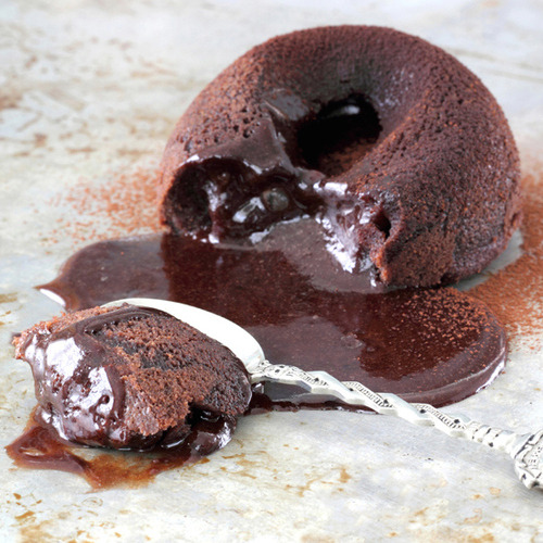 cake-stuff:  Chocolate Lava Cake More cake &amp; cookie &amp; baking inspiration: