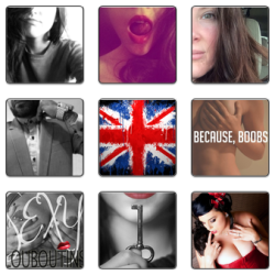 My Tumblr Crushes:be-risquealovelysubhplessflirtsexy-uredoinitrightbritishfilthdusqphiresexylouboutinsrebelrevealedtrilithbabyShhhhh! My crushes are a secret. Don&rsquo;t tell ;) But totally go see why I love them so much