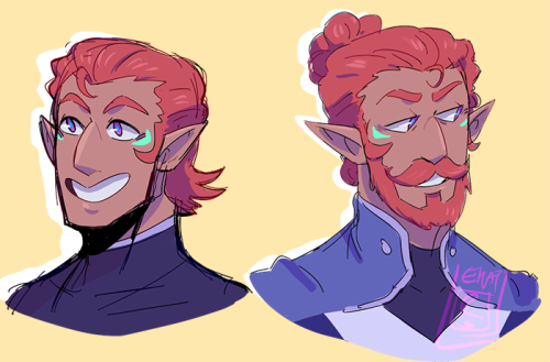 notllorstel: cause I doodled @curioscurio undercut Allura design, i just had to do also their Coran 