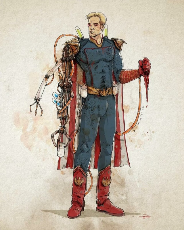 astromechapunk:Rusty by Nico Di Mattia
