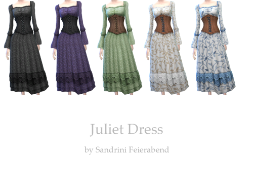 sandrinifeierabend:Juliet Dress. - EARLY ACCESS. It will be free March 07, 2022Romantic dress with r