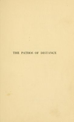 nemfrog:  Title page _The pathos of distance_ 1913 