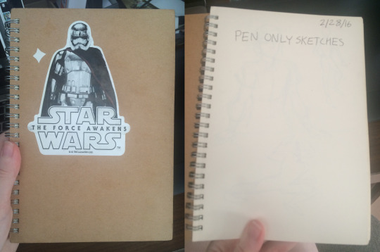 why you should make an ink-only sketchbook