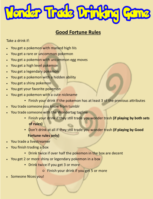 gaymer-maid:crobatkin:gaymer-maid:gaymer-maid:gaymer-maid:WonderDrinking time!Looks like we’ll be in