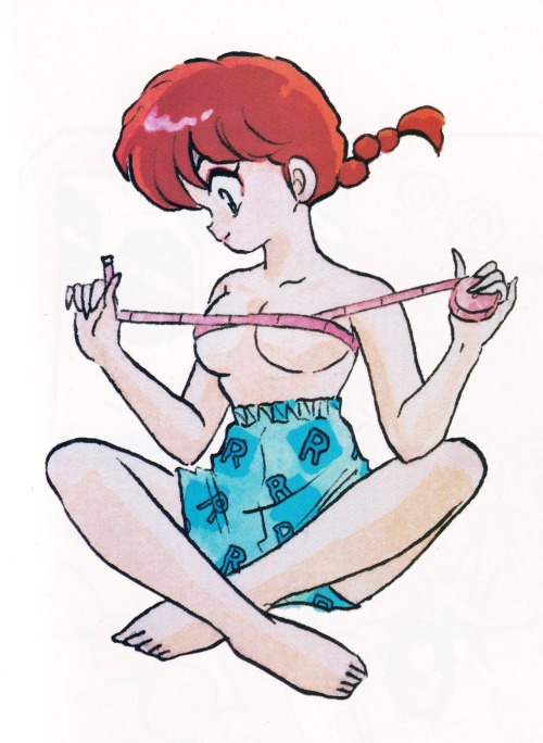 pinkbookshelf:The Art of Ranma ½ 1996
