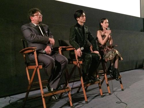 Inside the World Premiere of the Shingeki no Kyojin Live Action film in Los Angeles tonight!Some tidbits from the interviews:“The highlight for me was the scene inside the giant. It was a huge tub of lotion.” - Haruma Miura, Eren“I love