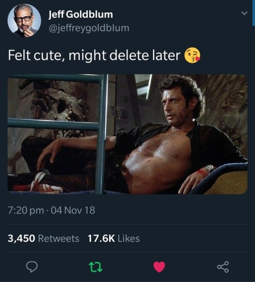 Goldblum FTW!!! 😂😂😂