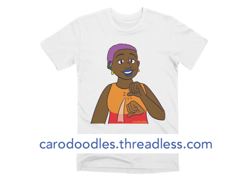 carodoodles: Pride! Show your pride! It’s signed with a thumb starting at mid belly then moving up t