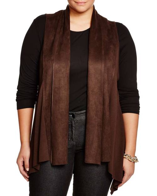 Karen Kane Plus Faux Suede VestSee what’s on sale from Bloomingdale’s on Wantering.