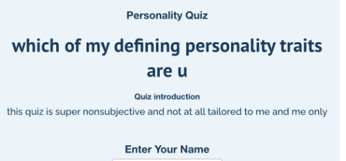 U Should Take This Quiz I Made,,, Rb With Ur Results Im Curious To See What Yall Will Get