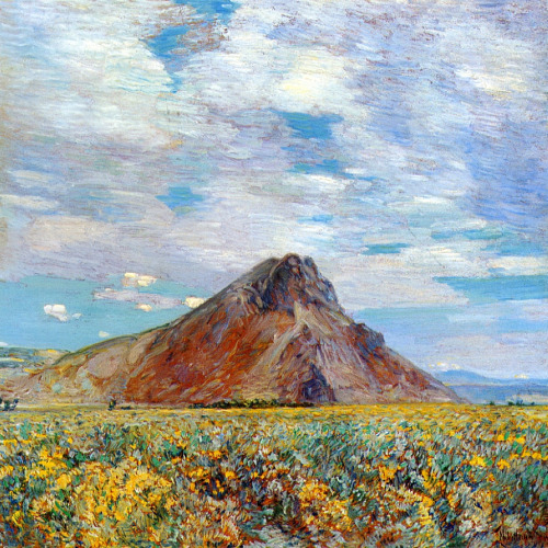 childe-hassam:Sand Springs Butte, 1904, Childe Hassam