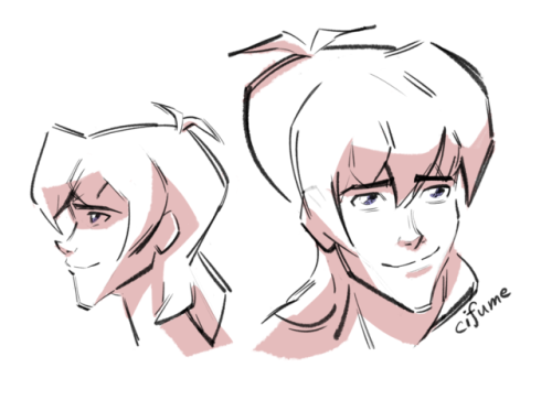 I drew an angry mullet and I’m slow af