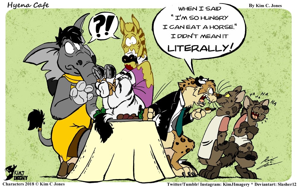 There Are No Hyenas In This Comic