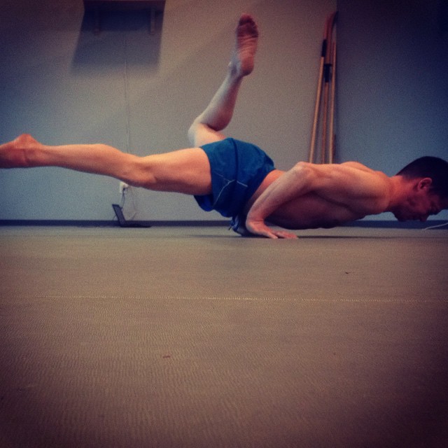 jamiestroud69:  Day 2 of #justbepresent #yoga @aloyoga @beachyogagirl @kinoyoga just