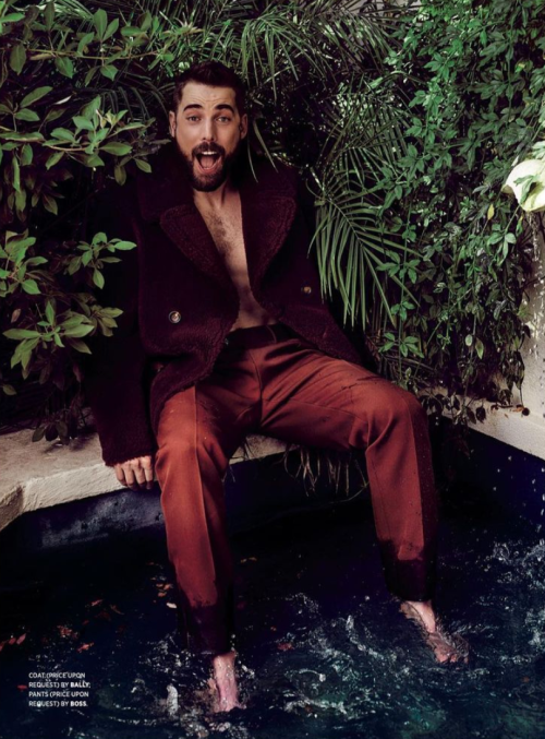 lonelyislandclassics:Dustin Milligan for Sharp Magazine (2020) 