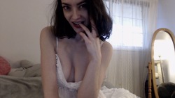 genevaface:  white lingerie makes me feel like a naughty princess :3  AmateurPorn ○ ManyVids ○ GodsGirls ○ Email  