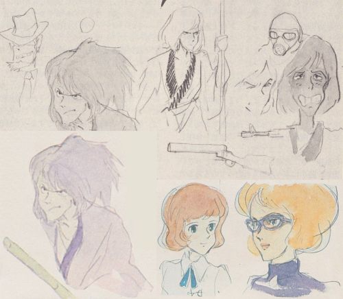 lupinviii:watercolor concept sketches from Hayao Miyazaki’s ‘Lupin the Third: The Castle of Cagliost