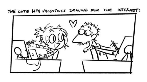 Happy #valentines day @karlhadrika ❤️ . . . #comics #doodling #art #valentinesday #comic www