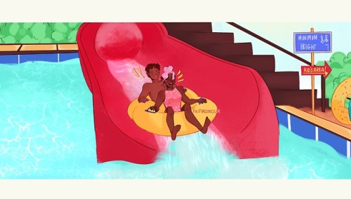 My piece for the Allurance Summer Exchange!! @factorysaltedpeanuts I hope u like it!!! &lt;3&