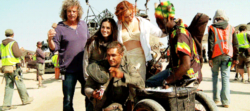alyses:  “We were shooting in the canyons, it was really hot and everybody was sort of having 
