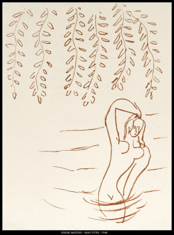 adhemarpo:  Henri Matisse - Sans titre (1948)