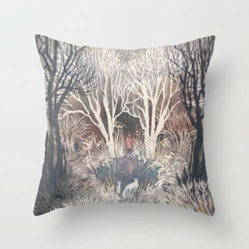 fytehardman: sosuperawesome: Throw pillows by Ulla Thynell on Society6 15% OFF EVERYTHING + FREE WOR