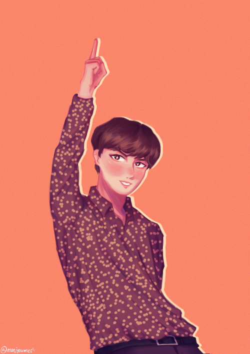 life is dynamite ✨-drew this bc i recently got into bts and i love seokjin vvvvv much 