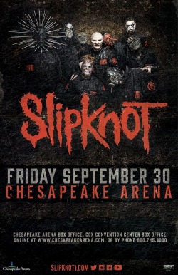 ink-metal-art:  Super stoked to find out SlipKnoT is coming back to OKC!